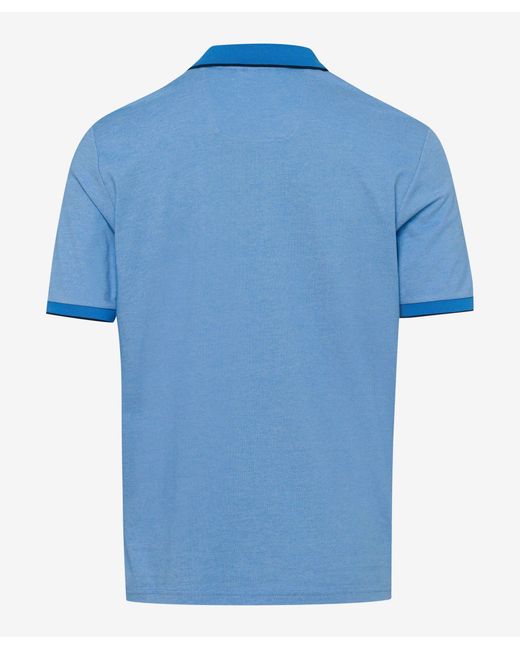 Brax Poloshirt STYLE.PETTER in Blue für Herren