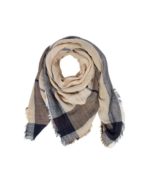 Camel Active Multicolor Modeschal aus einem Baumwollmix