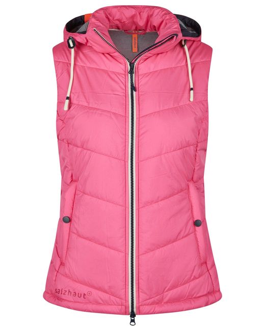 salzhaut Pink Steppweste Thein Farbe Blossom oder Navy Windabweisend