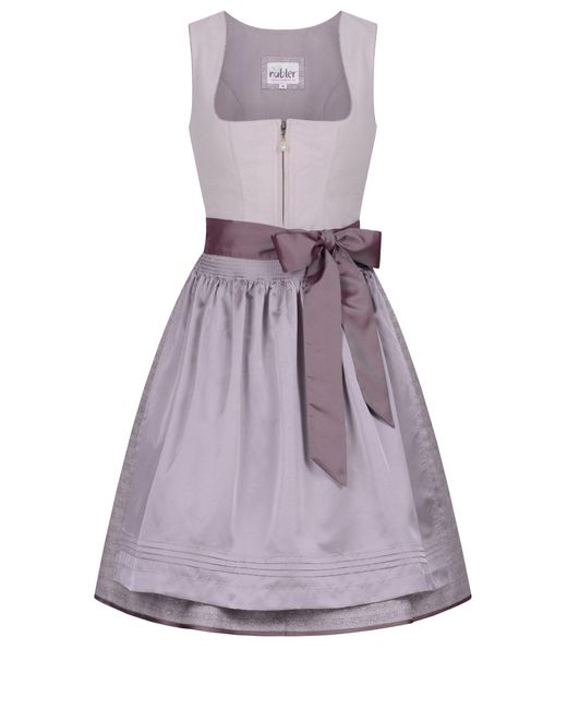 Nübler Purple Ü Dirndl Minidirndl Geelke in Flieder von