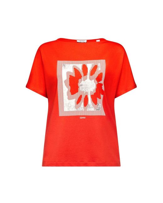 Esprit Red Shirt T-Shirts