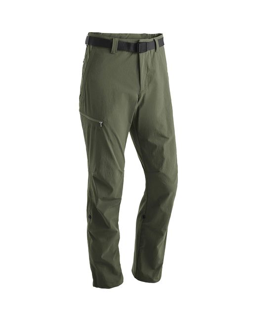 Maier Sports Funktionshose Hose roll up Nil in Green für Herren