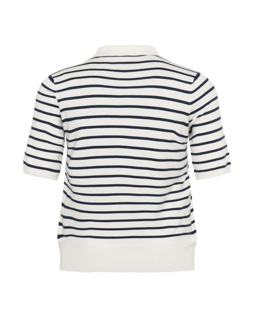 Kaffe Blue Strickpullover KClizzy Große Größen