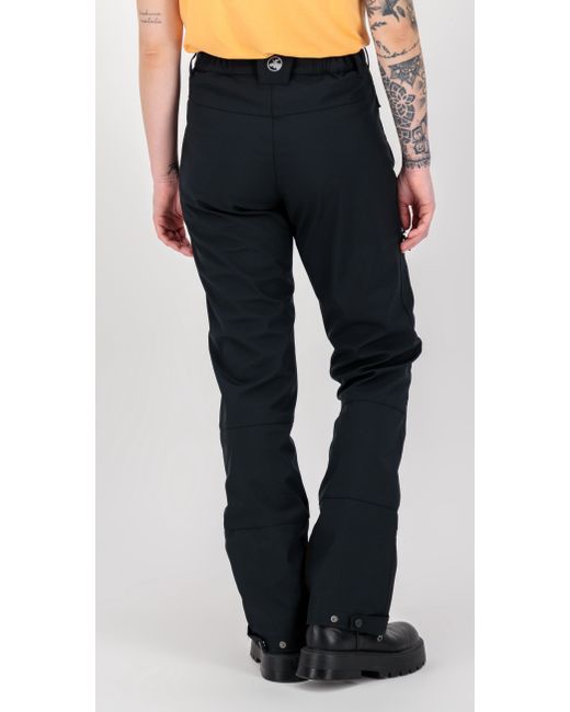 DEPROC Active Blue Softshellhose STERLING WOMEN mit Schneefang auch in Groß Größen erhältlich