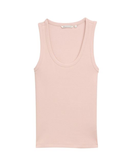Tom Tailor Multicolor Trägertop Top mit Rippstruktur