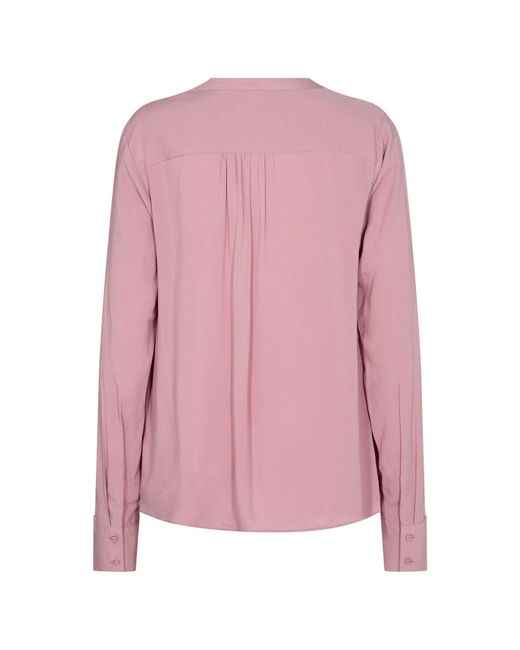 Soya Concept Pink Langarmbluse SC-RADIA 150