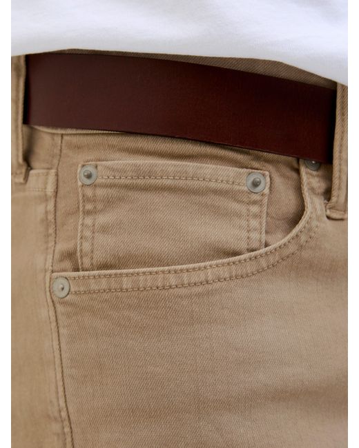 Jack & Jones JJIRICK JJORIGINAL SHORTS SQ 913 SN im Five-Pocket Style in Natural für Herren