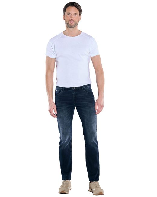 Engbers Super-Stretch-Jeans regular in Blue für Herren