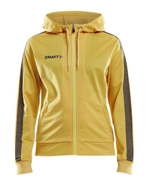 C.r.a.f.t Yellow Sweatshirt Pro Control Hood Jacket