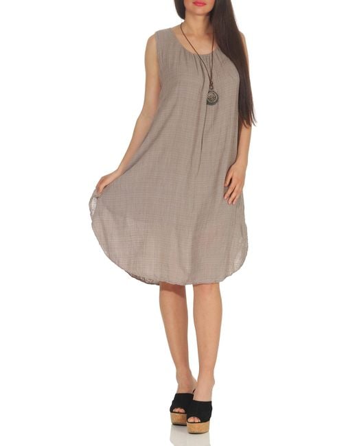 simaranda Natural Trägerkleid 35