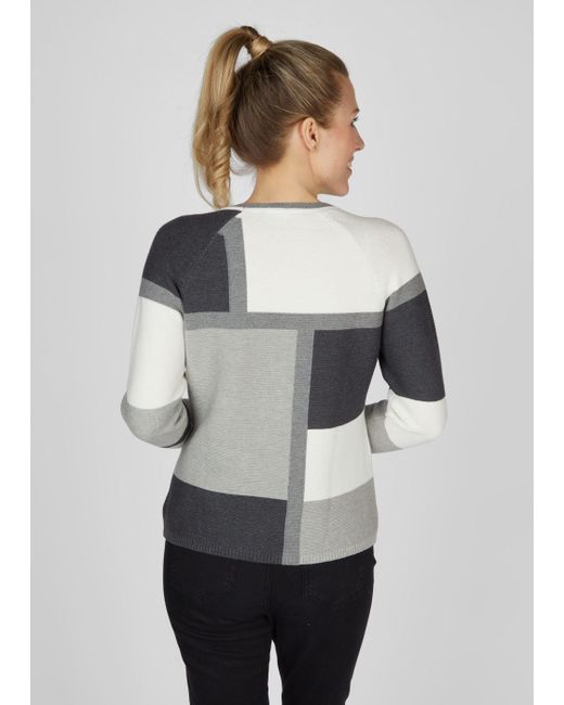 Rabe Gray Strickpullover