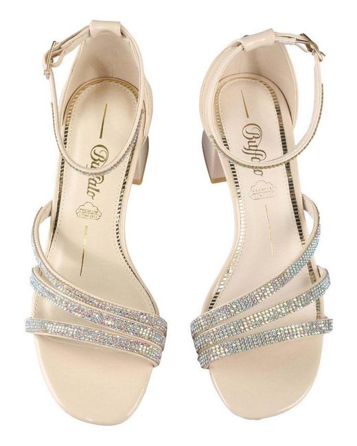 Buffalo Natural Glam -Vegan Patent High-Heel-Pumps