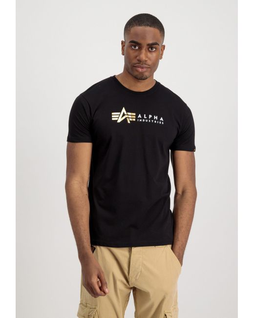 Alpha Industries Shirt Industries Men in Black für Herren
