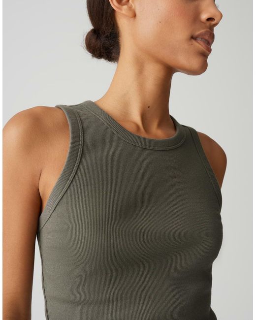 Opus Gray Tanktop ILESSO Slim aus BCI Cotton Mix