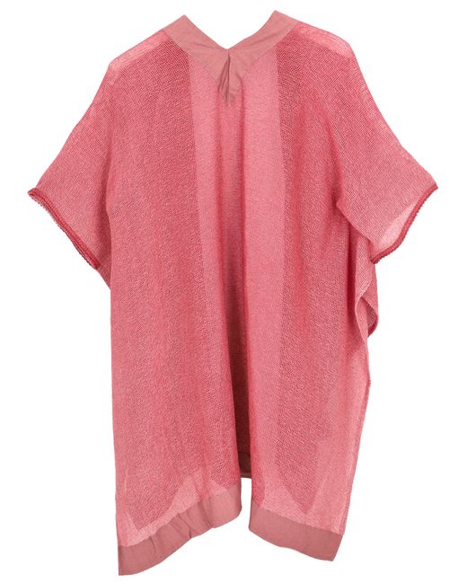 Guru-Shop Pink Langjacke Offener Boho Cardigan, plus size Jacke, Kimono.. Ethno Style