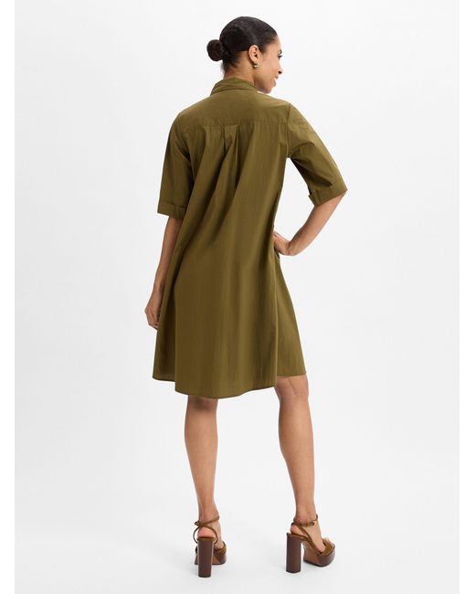 Marie Lund Green A-Linien-Kleid Lisa