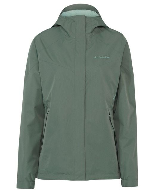 Vaude Green Outdoorjacke SE Women's Strona 2L Jacket (1-St) atmungsaktive 2 Lagen Jacke