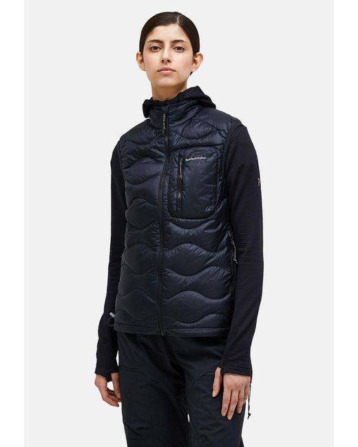 Peak Performance Blue Daunenweste W Helium Utility Down Vest