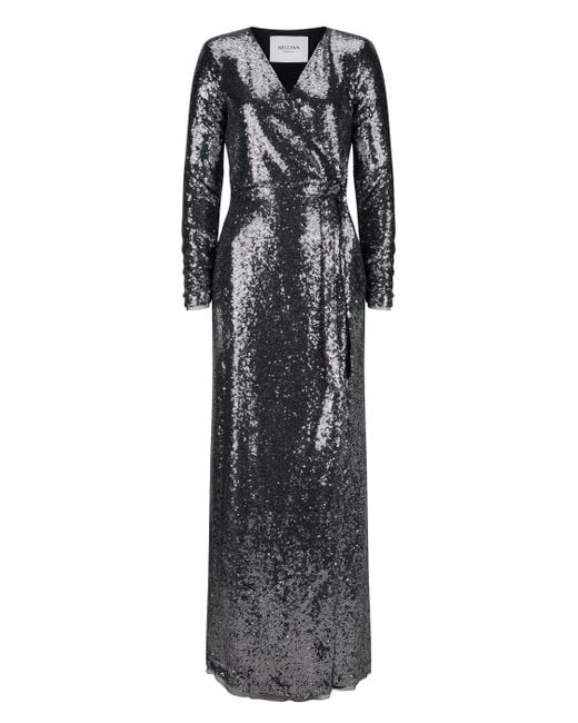 Nicowa Abendkleid MILOWA aus hochwertigem italienischen Pailetten Stoff in  Schwarz | Lyst DE