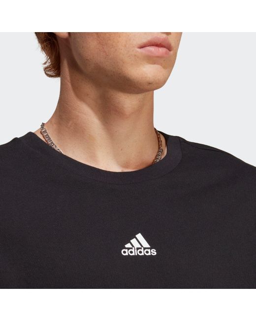 Adidas T-Shirt BRANDLOVE in Black für Herren