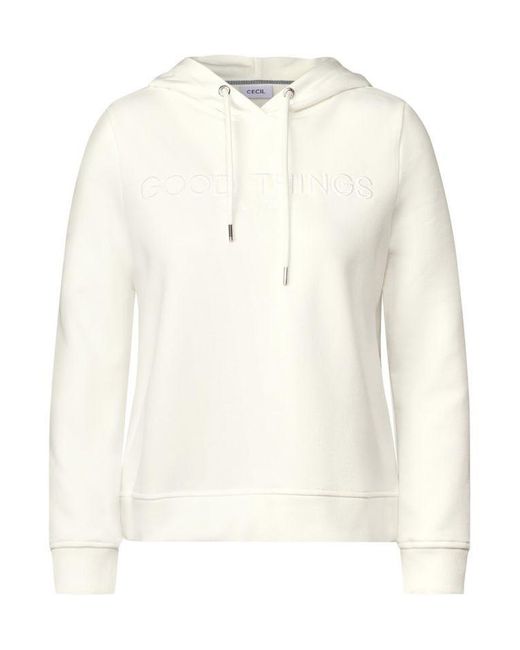 Cecil White Strickpullover