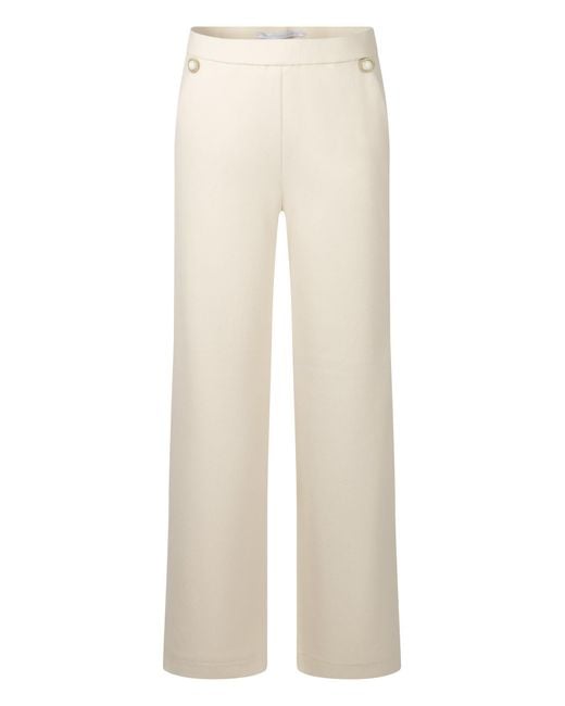 RAFFAELLO ROSSI White 5-Pocket-Jeans Palina