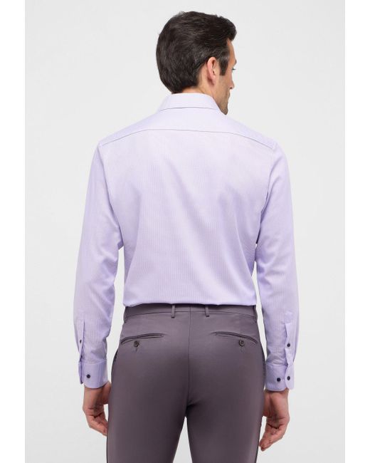 Eterna Langarmhemd MODERN FIT NON IRON (bügelfrei) in White für Herren