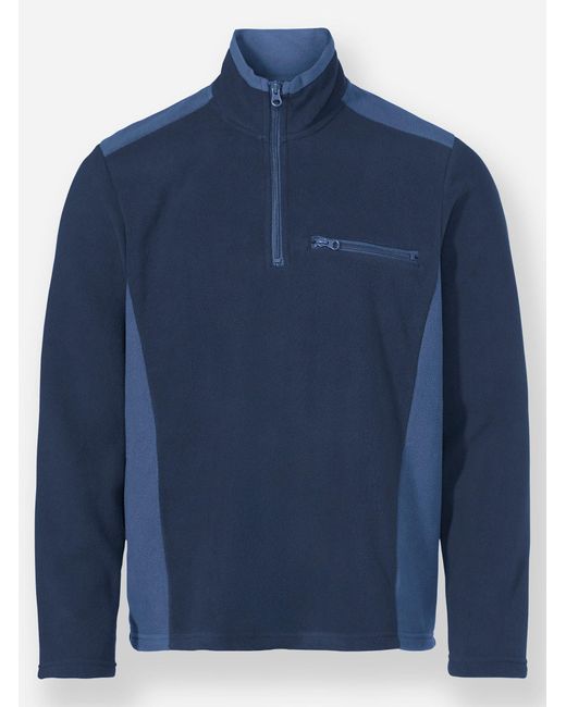 WITT Funktionsjacke Fleeceshirt in Blue für Herren