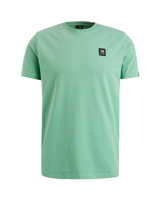Vanguard T-Shirt Crewneck cotton elastan jersey in Green für Herren