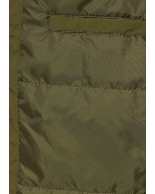 QS Allwetterjacke Wattierte Übergangsjacke mit Kapuze in Green für Herren