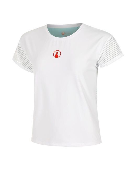 Quiet Please White T-Shirt Wild Cross Tee W