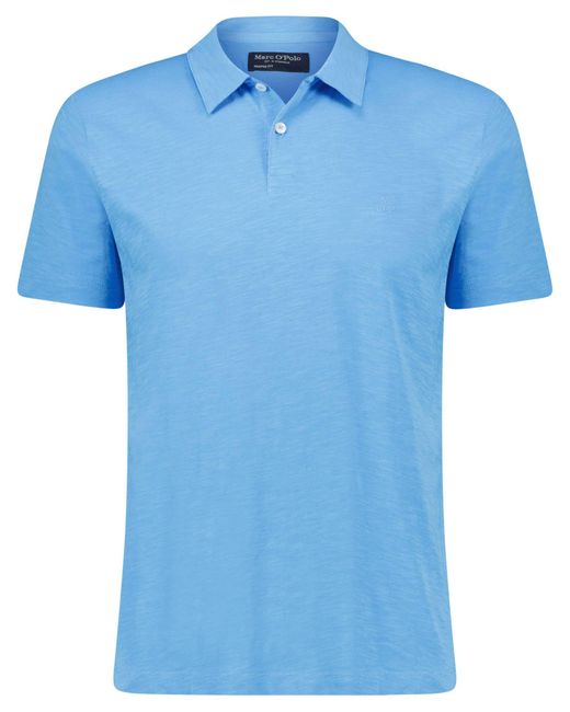 Marc O' Polo Poloshirt Shaped Fit (1-tlg) in Blue für Herren