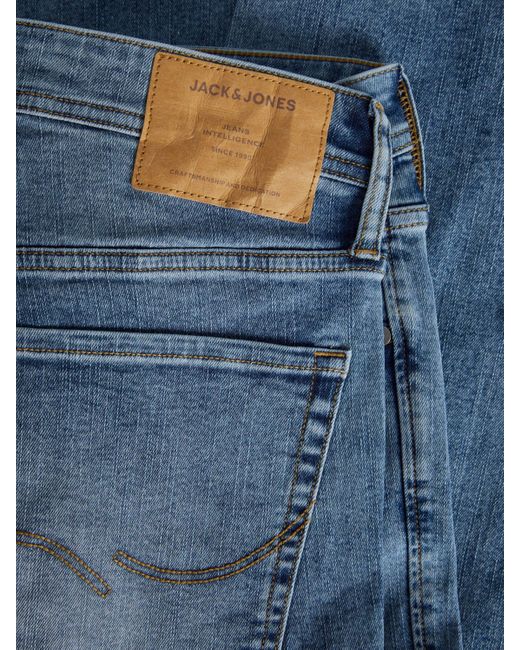 Jack & Jones Slim-fit-Jeans Glenn (1-tlg) in Blue für Herren