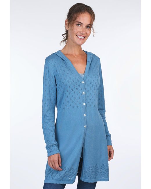 Sorgenfri Sylt Blue Strickmantel Brenda