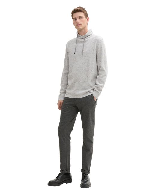 Tom Tailor Strickpullover in Gray für Herren