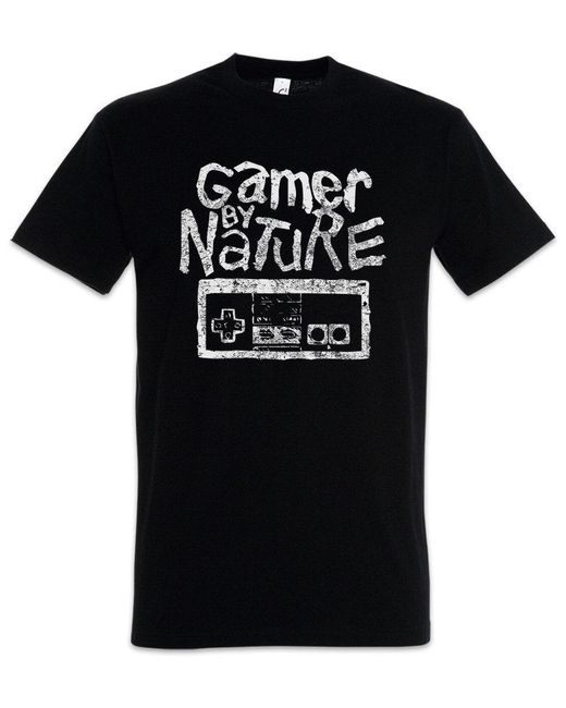 Urban Backwoods Print- By Nature T-Shirt Fun Nerd Geek Sysadmin Coder Security in Black für Herren
