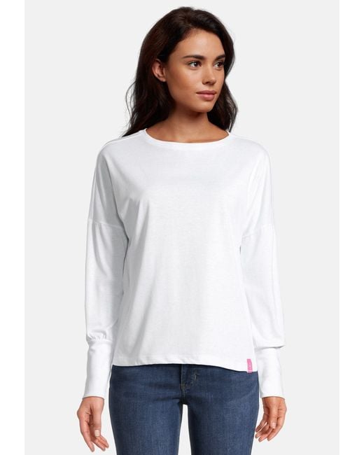salzhaut White Langarmshirt Smaak