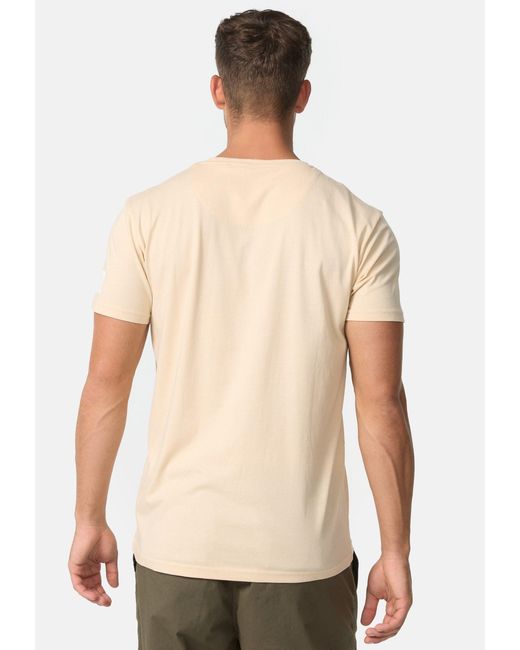 INDICODE T-Shirt INVegas in Natural für Herren