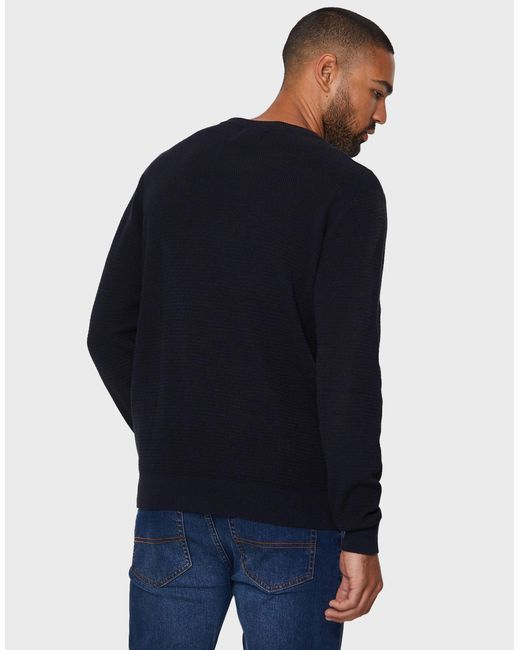 Threadbare Strickpullover Pitkin in Blue für Herren