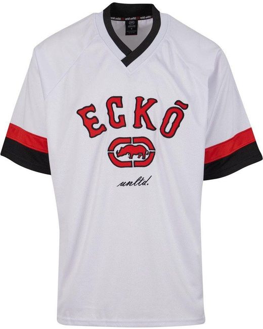 Ecko' Unltd T-Shirt BBall in White für Herren