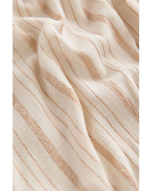 Next Natural Strandkleid Kimono in Maxilänge mit Bindedetail vorne (1-tlg)