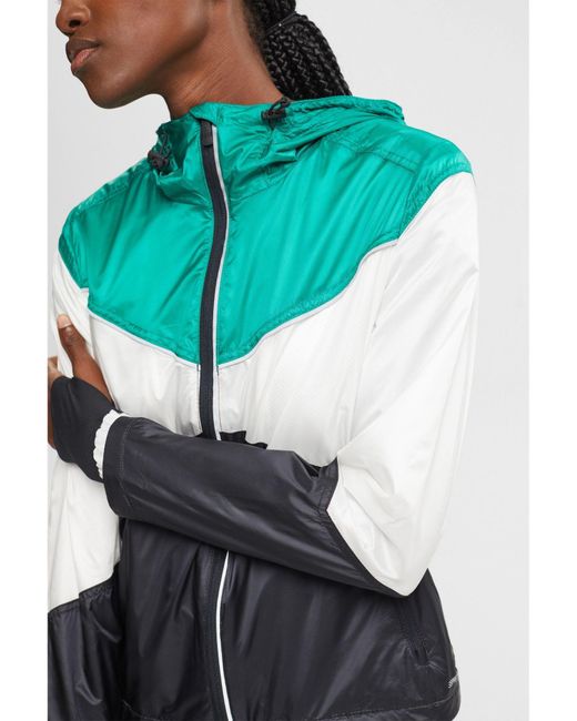 Esprit Sports Outdoorjacke Jacke im Farbblock-Design in Blau | Lyst DE