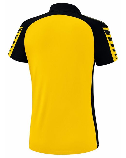 Erima Yellow Six Wings Poloshirt