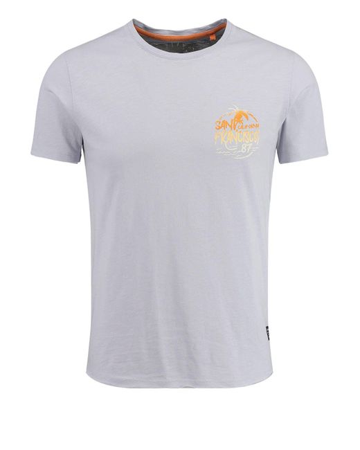 Key Largo T-Shirt MT SOUND (1-tlg) in Gray für Herren