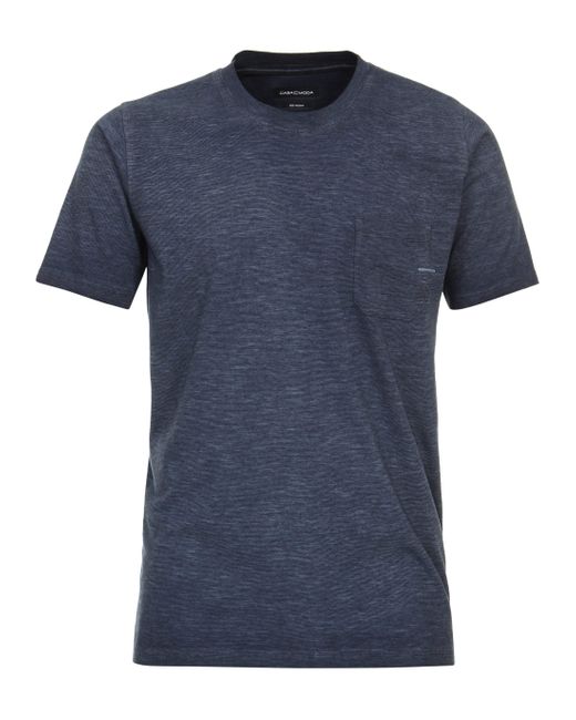 CASA MODA T-Shirt andere Muster in Blue für Herren