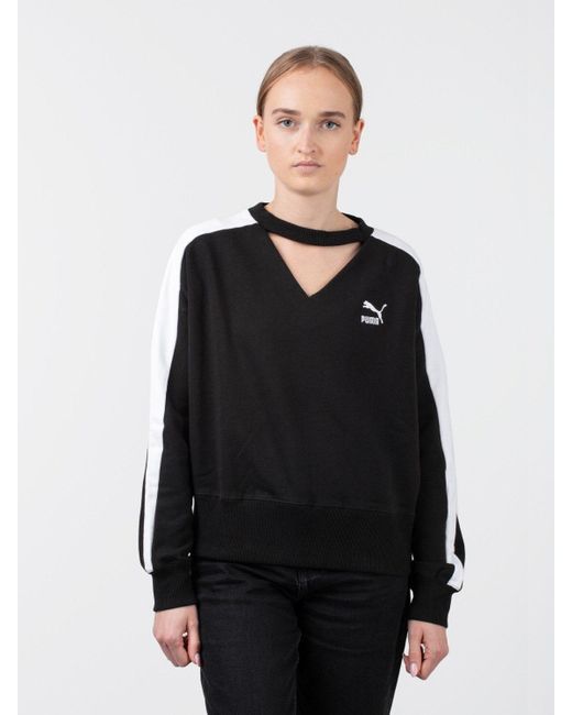 PUMA Black Sweater T7 Sweatshirt