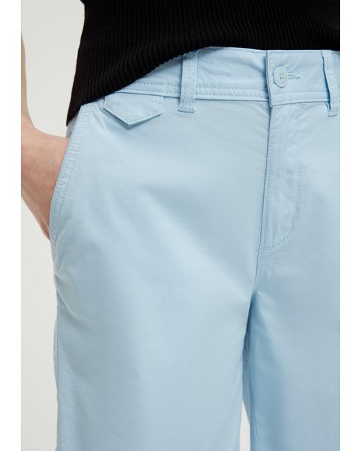 S.oliver Blue Shorts Regular: Bermuda im Chino-Style