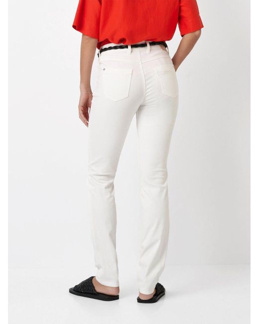 Toni White 5-Pocket-Jeans be loved mit hohem Bund