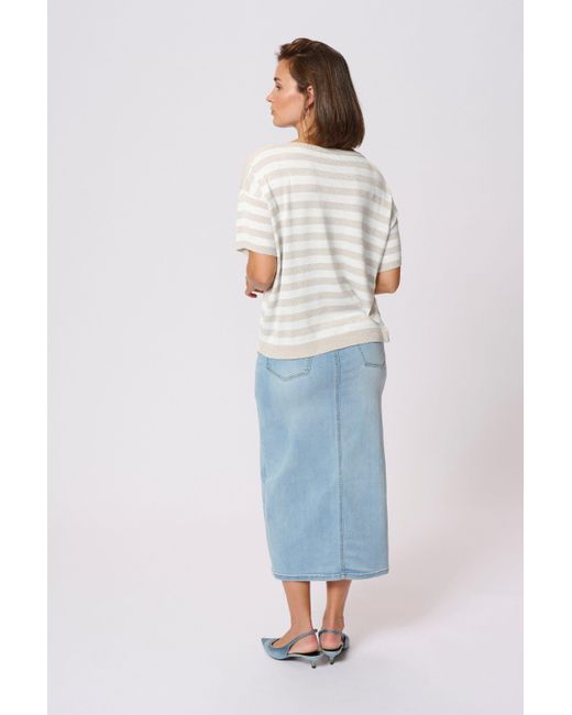 Kaffe Blue Strickpullover KAregina