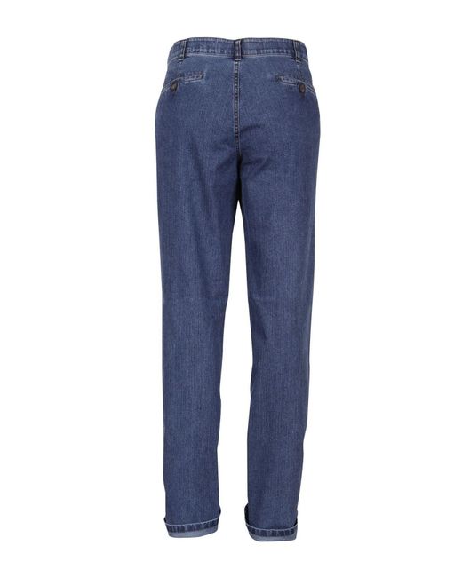 Club of Comfort 5-Pocket-Jeans Liam in Blue für Herren